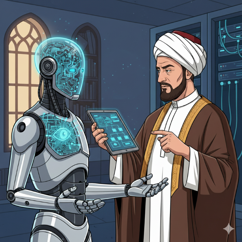 المفتي والروبوت: من الرقيب ومن المراقب؟